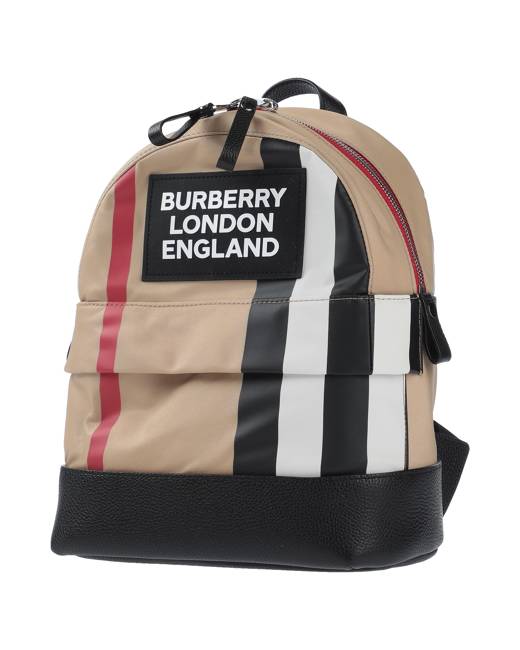 burberry small nico check backpack