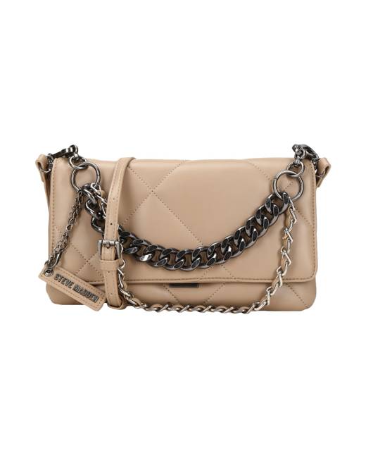Steve Madden BWEBBER Convertible Tote Bag (Black/Cream): Handbags:  Amazon.com