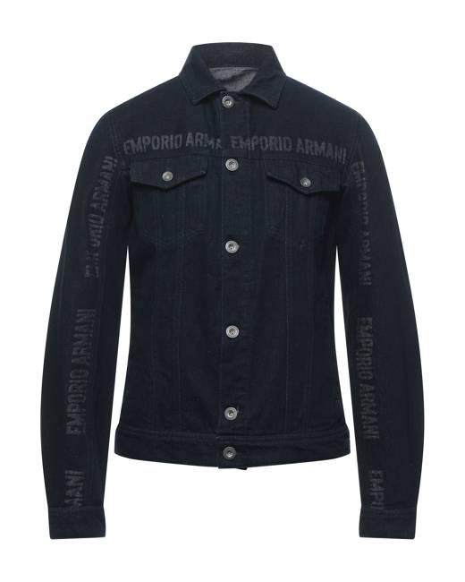Diktere ejer ideologi Armani Men's Denim Jackets - Clothing | Stylicy USA