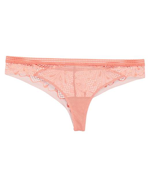 Orange Women's Underwear Thongs - Clothing