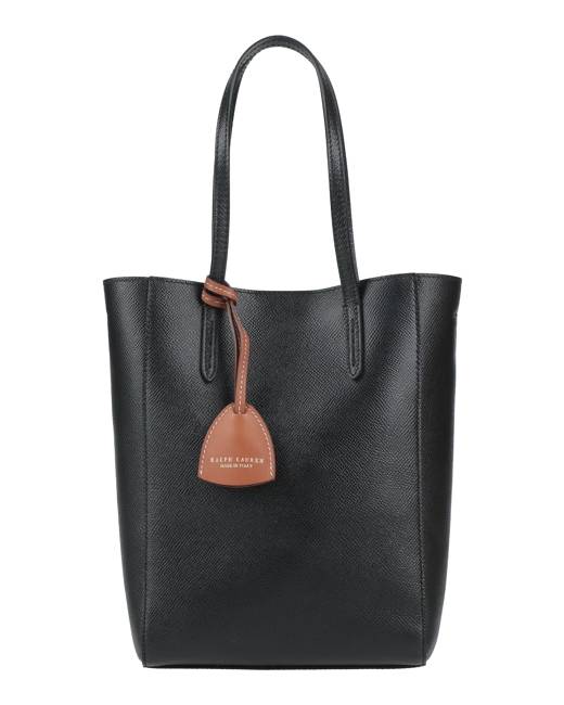 ralph lauren genuine leather tote bags