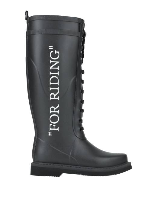 off white riding boots