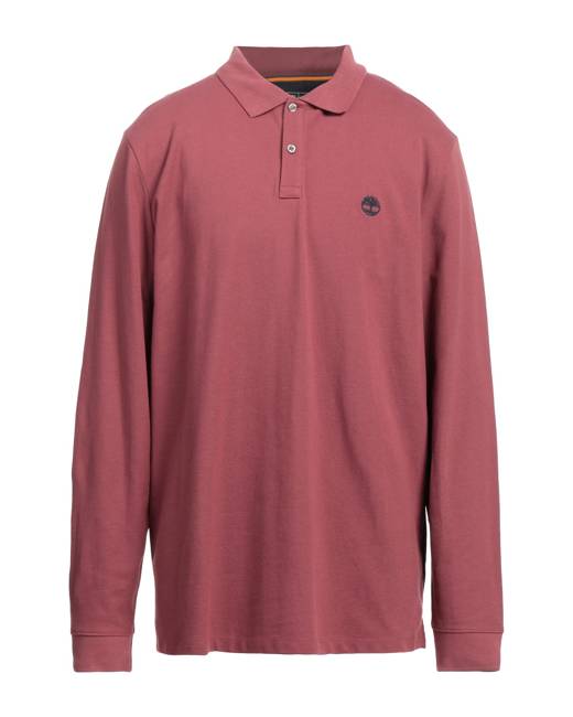 timberland long sleeve polo shirt