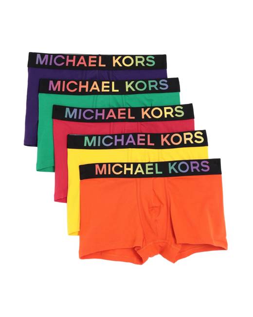 Michael Kors Men`s Stretch Factor Boxer Briefs 3 Pack