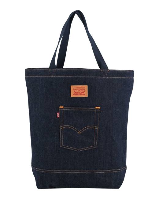 Levis Jeans Tote Bag With Leather Handle, Levis Bag, Denim Tote Bag, Jeans  Bag, No Waste Bag, Jeans Bag, Denim Bag - Etsy Sweden | Denim tote, Denim  tote bags, Jeans bag