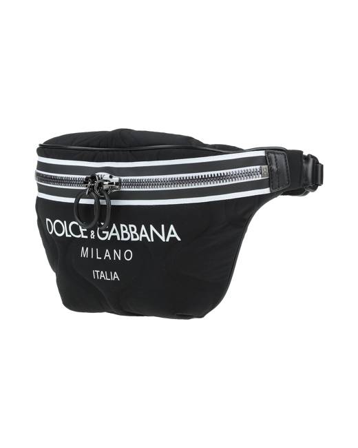 Mens Bags Belt Bags Save 37% Dolce & Gabbana Logo-plaque Belt Bag in Black for Men waist bags and bumbags 