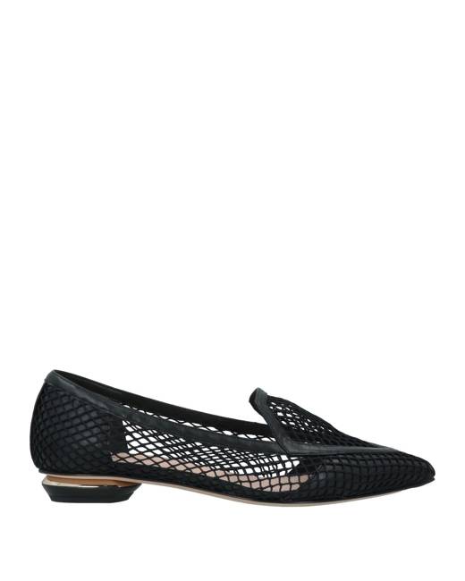 Nicholas Kirkwood Beya Twist-Front Leather Loafers