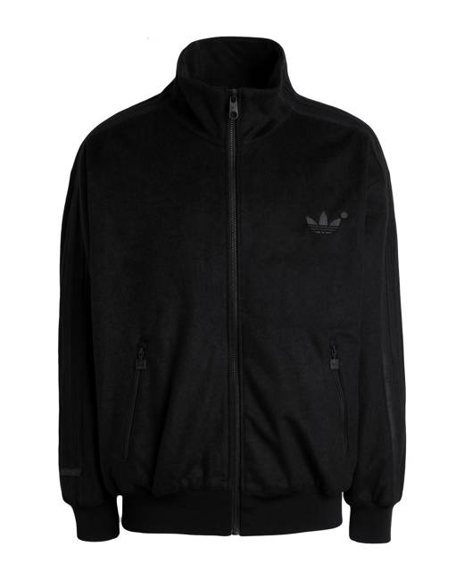 All black adidas hot sale track jacket