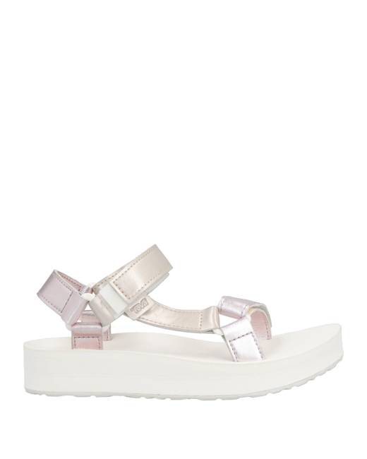 White teva flatform on sale sandals