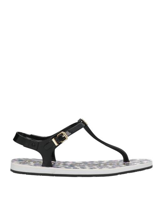 JUICY COUTURE Rhinestone Slip On Sandals Womens Sz 8 Shoes Black Designer   eBay
