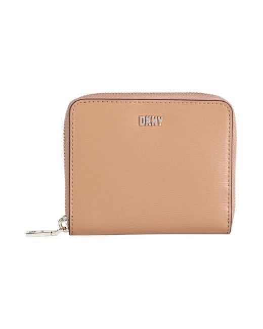 DKNY RED LEATHER Card Holder / Coin Purse BNWT £15.00 - PicClick UK