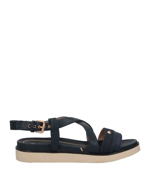 Cheap Mens Black Wrangler Ranch Sandals | Soletrader Outlet