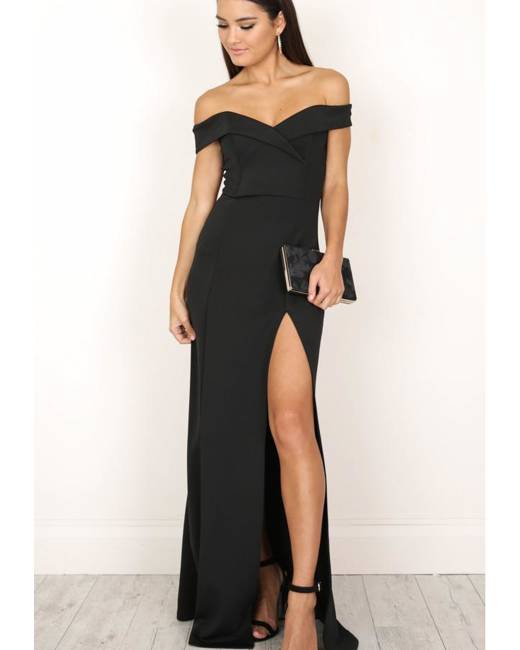showpo off the shoulder dress