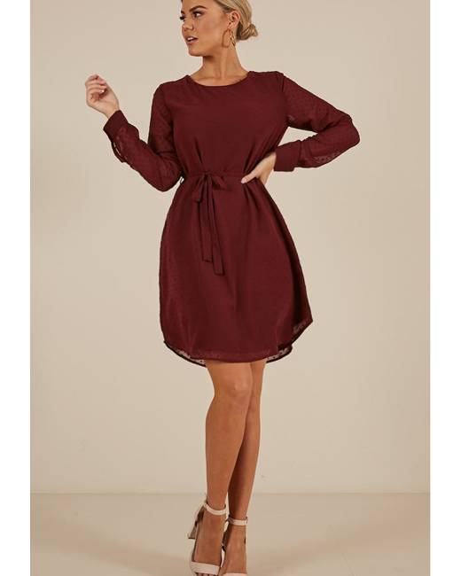 ROEYSHOUSE Women’s V-Neck A-Line Midi Cocktail Dress with Faux Wrap Front and Cap Sleeves