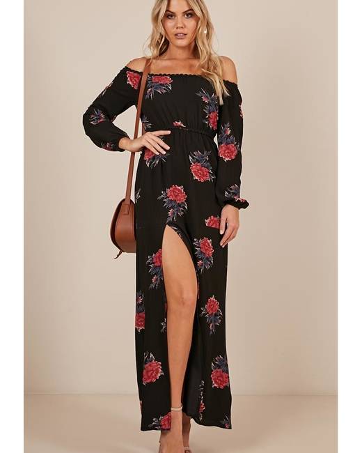 showpo promenade maxi dress