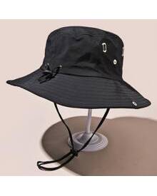 CASABLANCA Men's Monogram-Printed Denim Bucket Hat