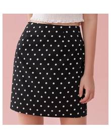 ROMWE Polka Dot Skirt