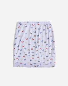 ROMWE Butterfly Print Skirt