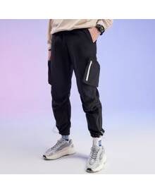 ROMWE Guys Pocket Cargo Pants