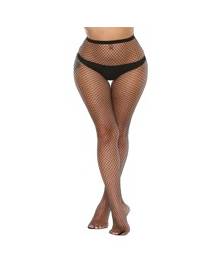 ROMWE 3pairs Solid Fishnet Tights
