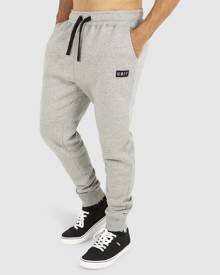 UNIT - UNIT Stack Mens Track Pants - Track Pants (GREY MARLE) UNIT Stack Mens Track Pants