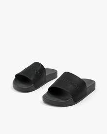 Country Road - Logo Pool Slide - Slides (Black) Logo Pool Slide