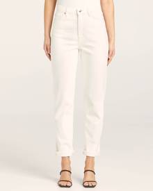 Riders by Lee - Hi Mom Slim Jean - Mom Jeans (WHITE) Hi Mom Slim Jean