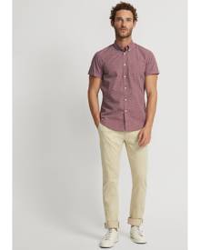 Oxford - Tottenham Cotton Printed Short Sleeve Shirt - Casual shirts (Red Print) Tottenham Cotton Printed Short Sleeve Shirt