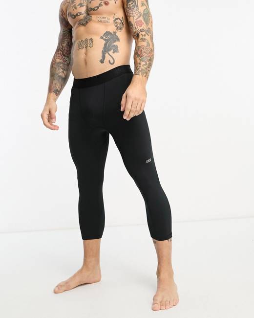 ASOS 4505 trail run training tights with ripstop