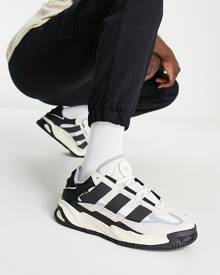 adidas Originals Niteball sneakers in orbit grey and black