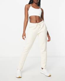 adidas performance adidas Sportswear All Season trackies in cream-White