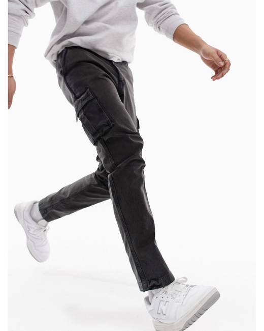 ASOS Black Straight Leg Chino Pants Mens Size 31x30 NWOT - beyond exchange