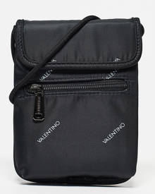 Valentino Bags Valentino Kimji phone pouch cross body bag in black multi exclusive to ASOS