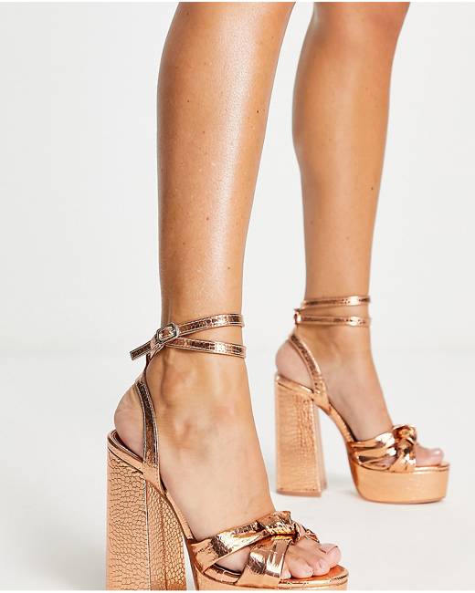 Public desire clearance platform heels