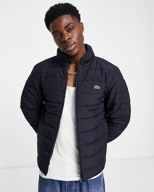 Puffer clearance jacket lacoste