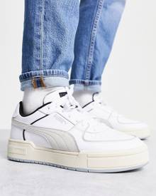 Puma CA Pro sneakers in off white with grey detail-Multi