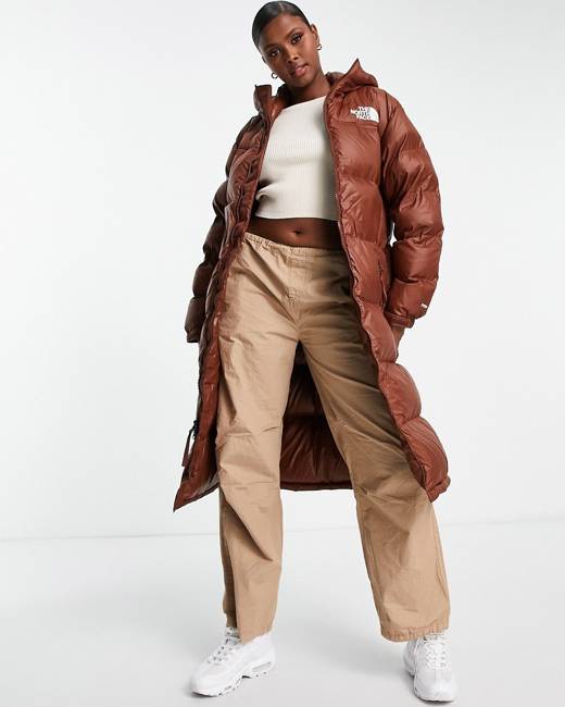 the north face long coats