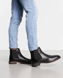 Dune London chelsea boots in black