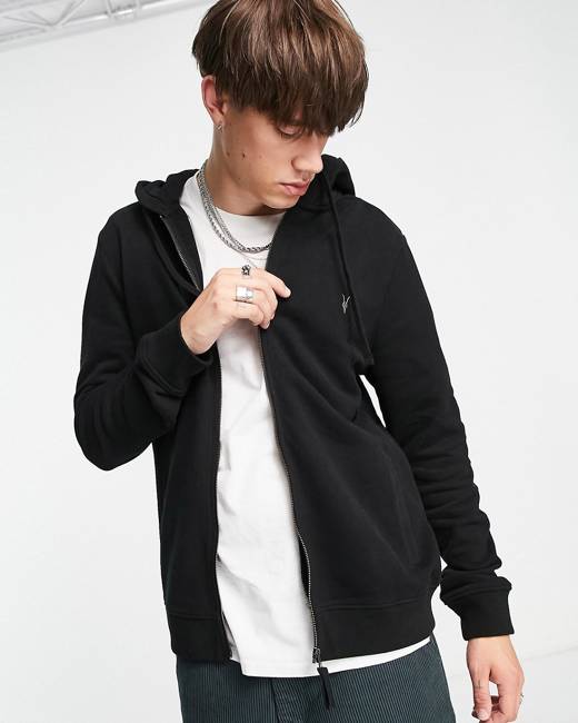 Allsaints deals zip hoodie