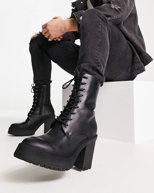 platform boots for men