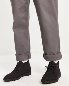 River Island desert boots in black