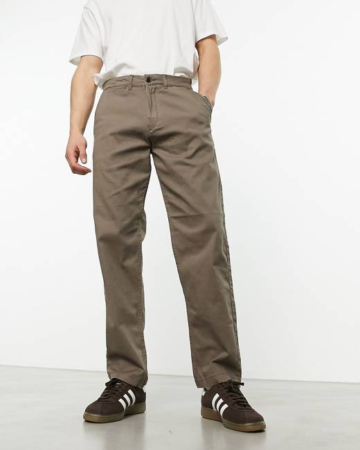 Jack & Jones intelligence kane loose fit chino in beige