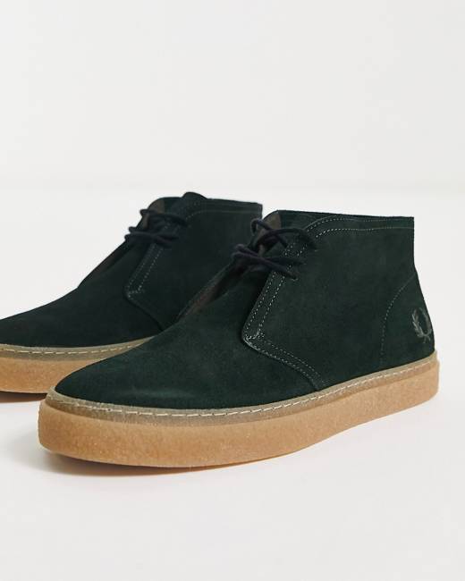 Fred perry deals green shoes