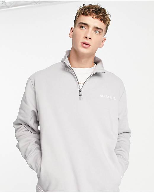 All saints clearance half zip jumper