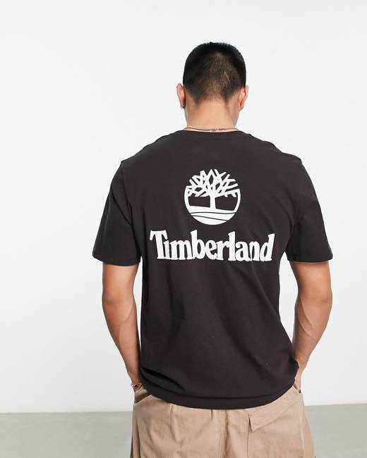 Tee-Shirt Homme Timberland Heavy Weight Woven Badge Tee