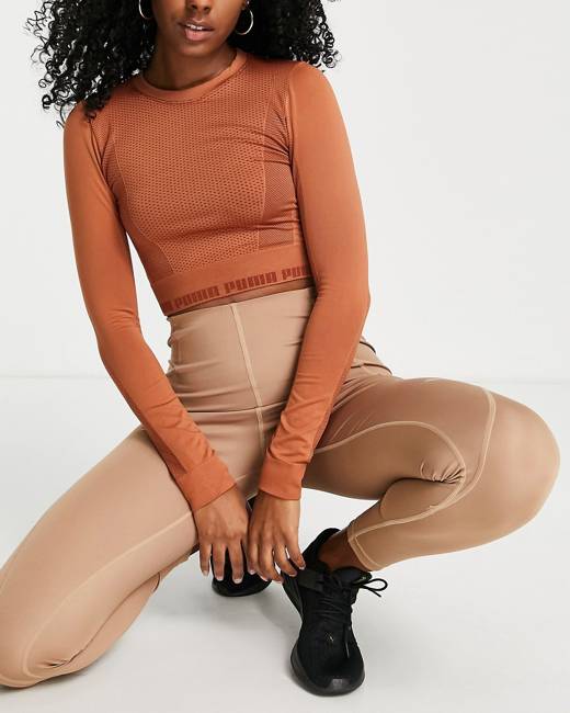 Puma long sleeve sale crop top