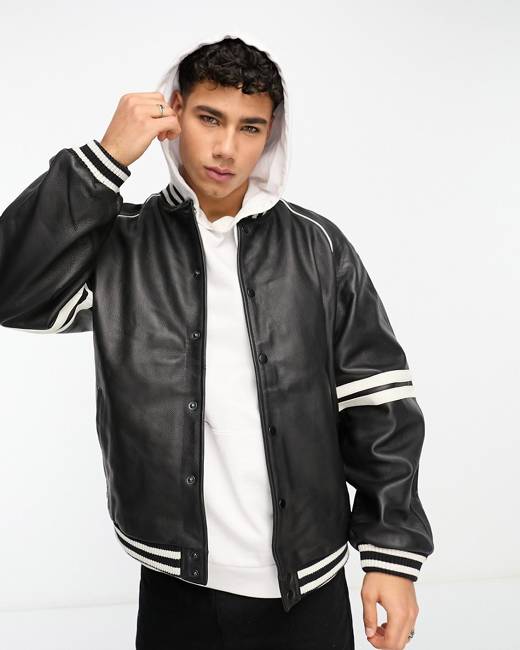 Who Decides War Namesake Embroidered Varsity Jacket - Farfetch