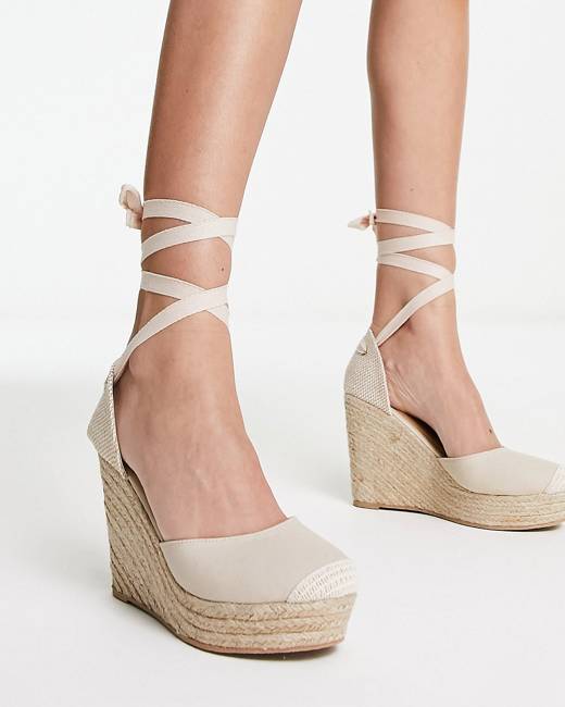 White tie sale espadrilles