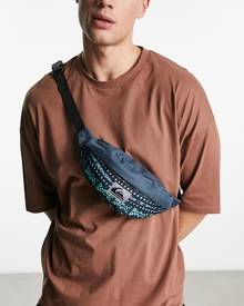 Quiksilver bumbag in blue multi