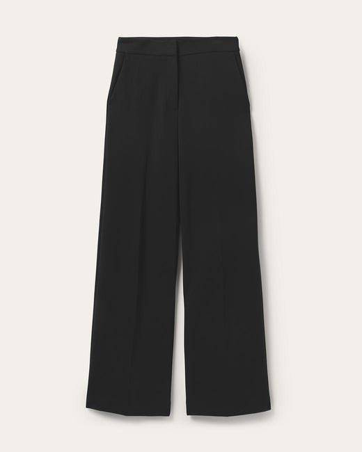 Bi-Stretch Crop Flare Trousers - Dorset Cream